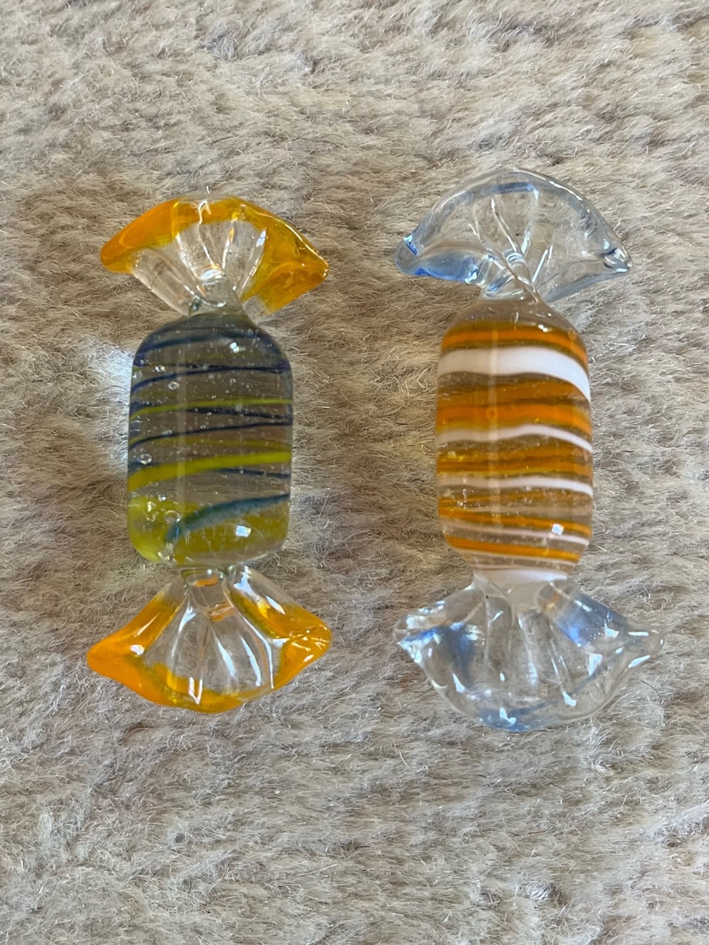 2 Glass Candies